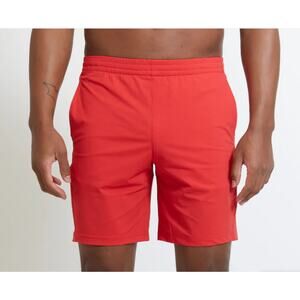 Redvanly L red athletic byron shorts